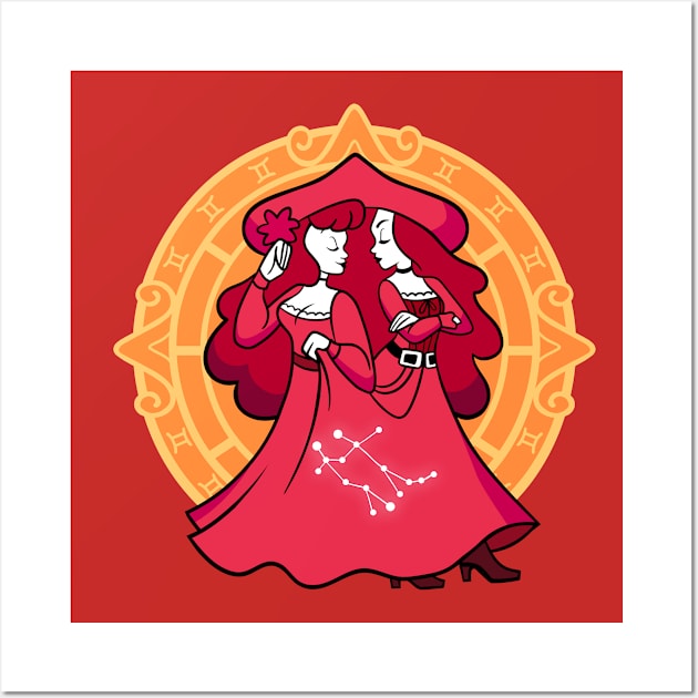 Gemini-Aye - Theme Park Zodiac Wall Art by DisneyDan